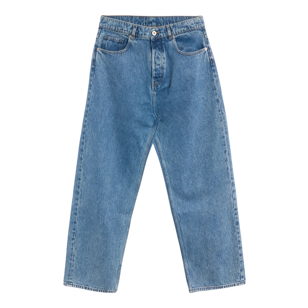 Drole de Monsieur Blauwe Baggy Jeans Blue Heren