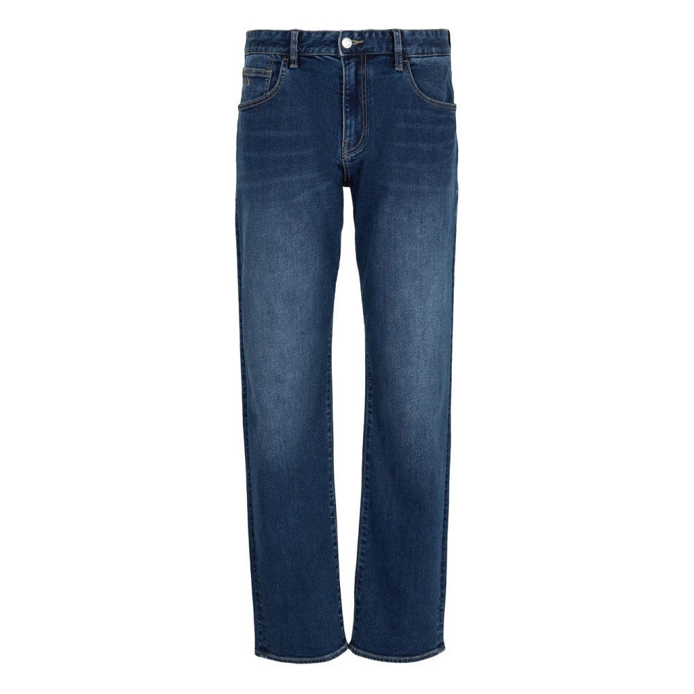 Armani Exchange Denim Jeans For Men - Male - Straight Fit Jeans - Blue - W29 L30 - Jeans