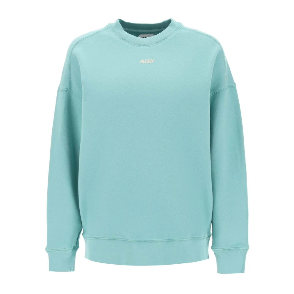 Autry Sweatshirt met logo print Green Dames