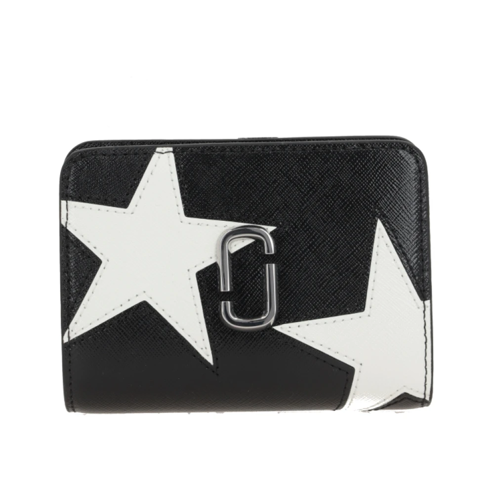 Marc Jacobs Stijlvolle Portemonnee Collectie Black Dames