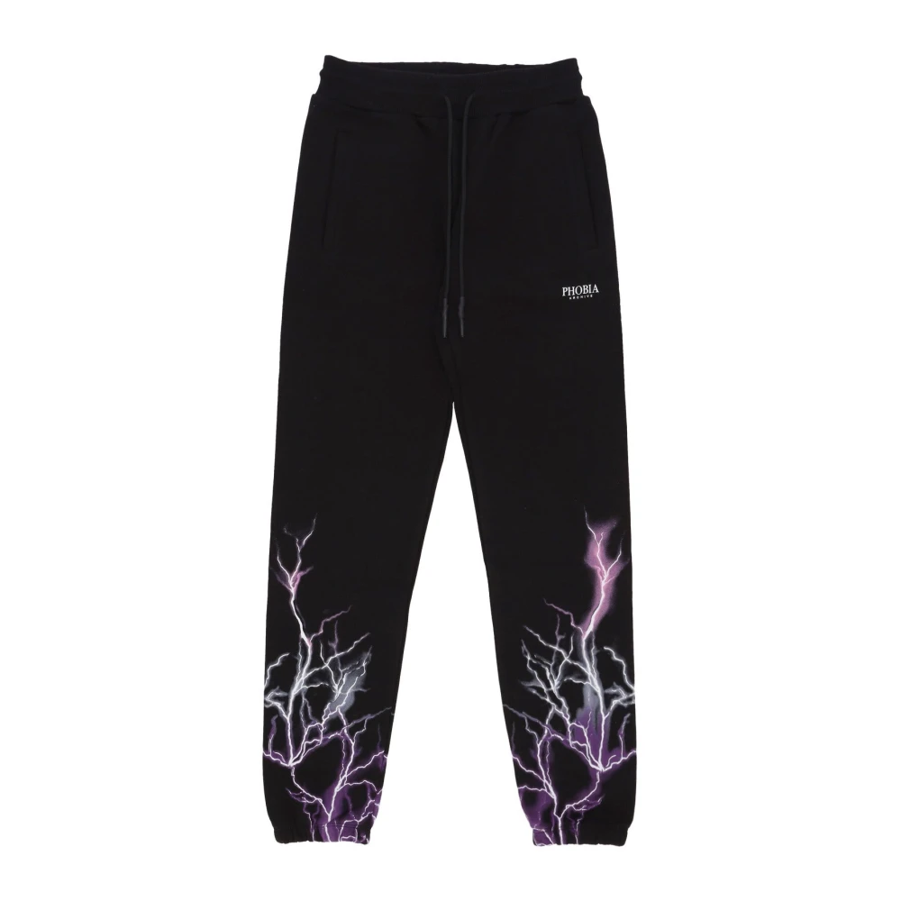 Phobia Archive Uomo Nero Pantaloni, Xl, New,