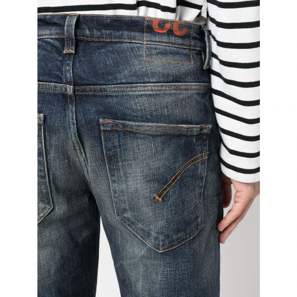 Dondup Brighton Slim-Fit Jeans Blue Heren