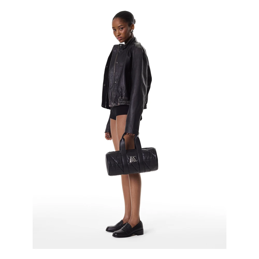 Kazar Studio Zwarte bowlingtas Black Dames