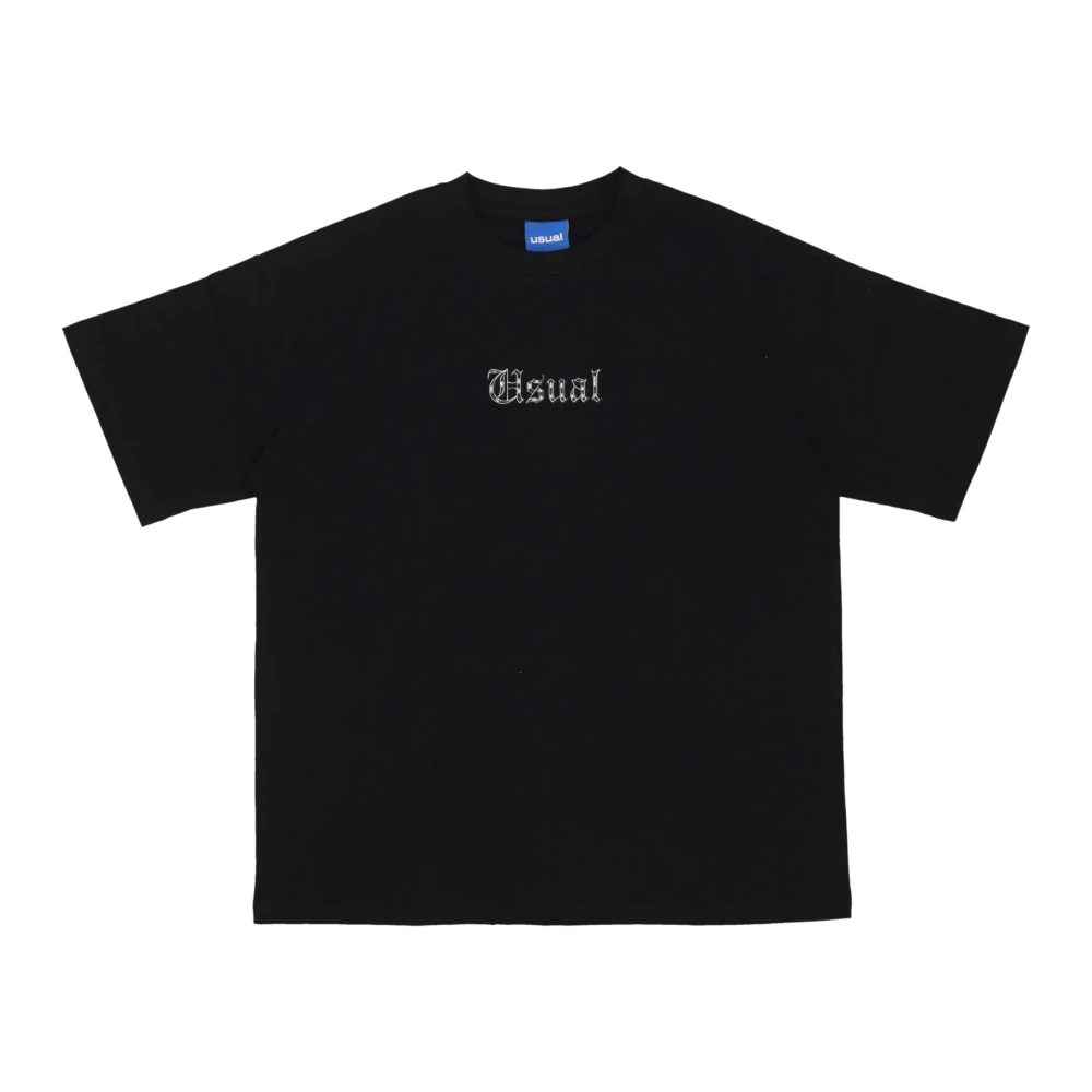 Usual Heren Choke T-shirt 100% Katoen Black Heren