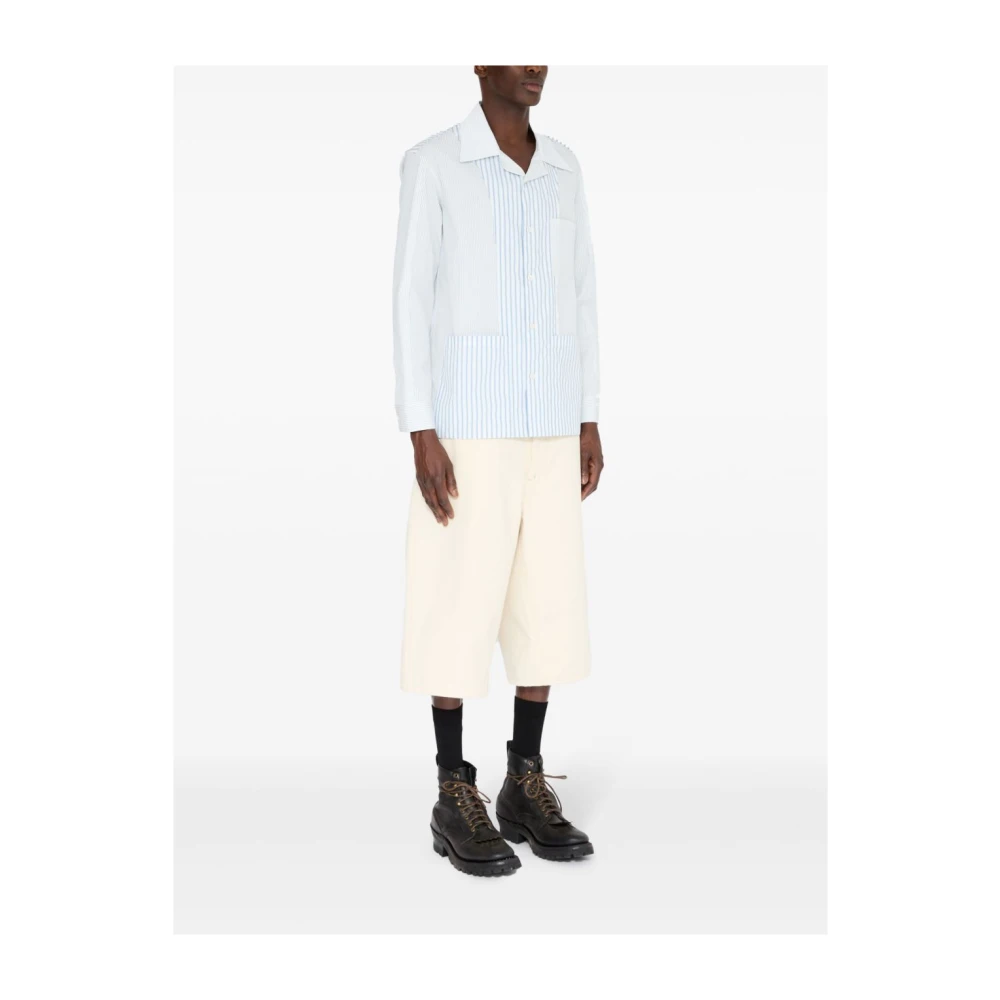 Maison Margiela Stijlvolle Overhemden Collectie Blue Heren