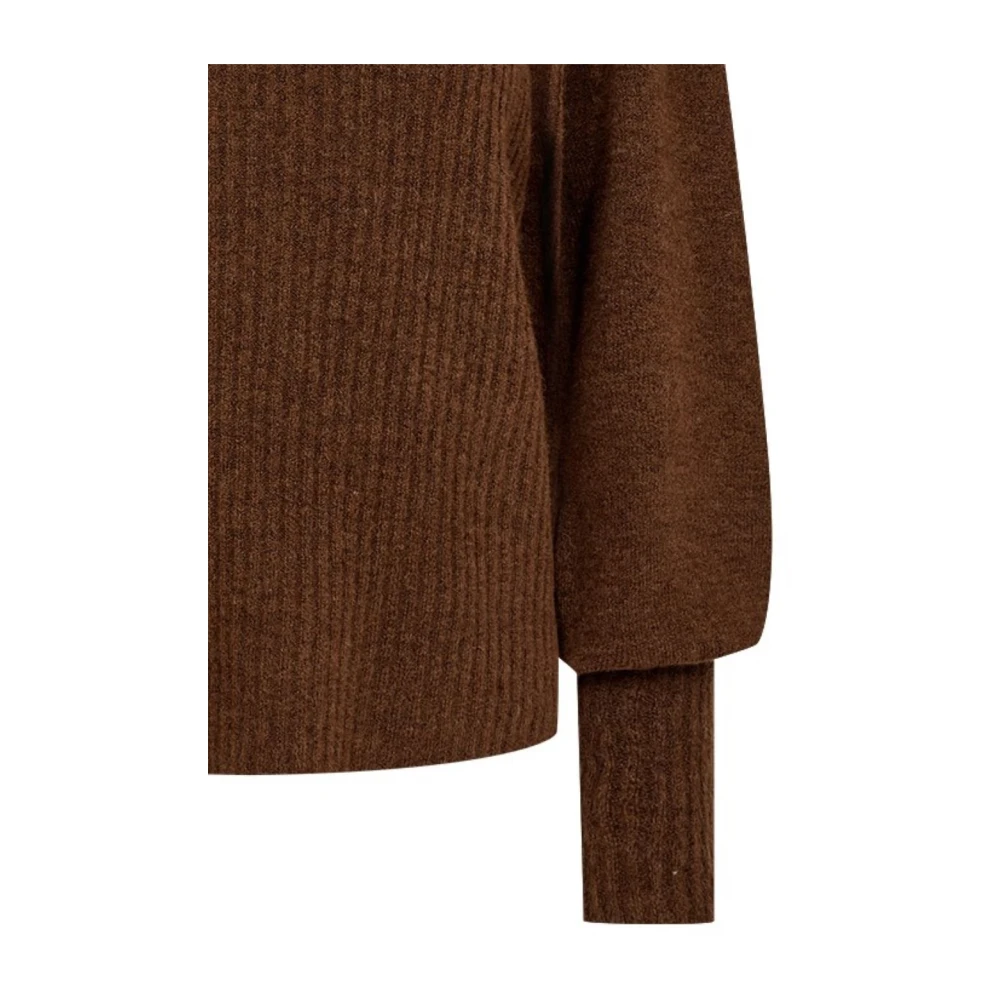 Soyaconcept Nessie Bruine Trui Brown Dames