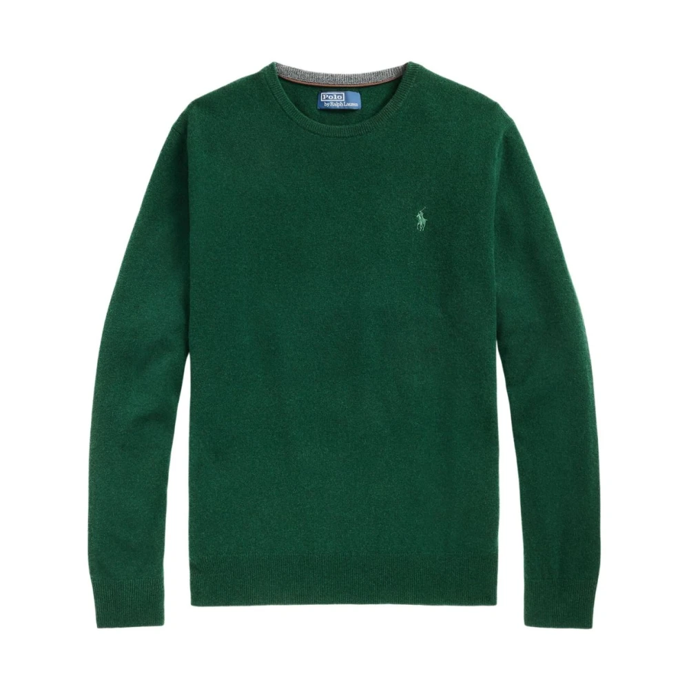 Polo Ralph Lauren Men's Green Wool Sweater Aw25
