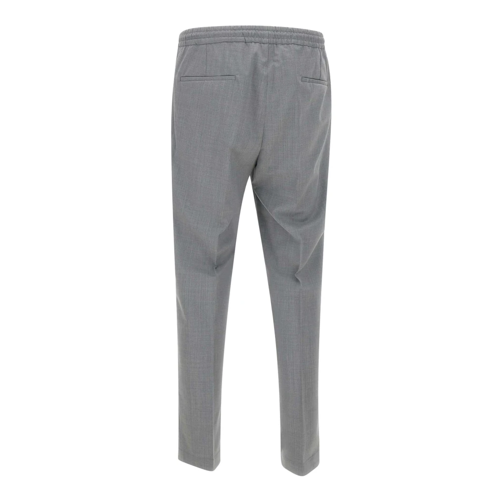 Briglia Grijze wolblend broek Gray Heren
