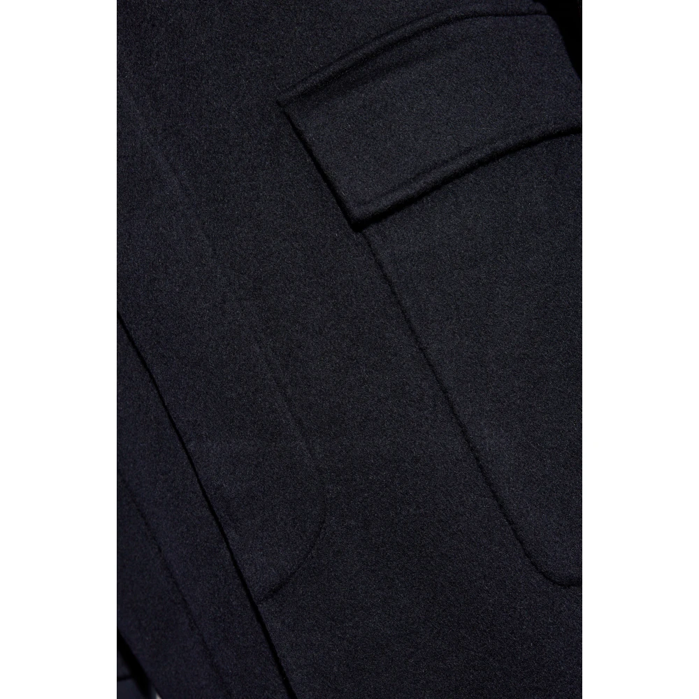 Officine Générale Wollen jas Blue Heren