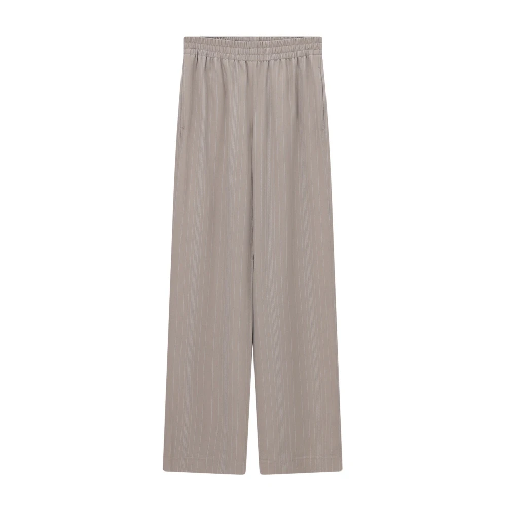 Golden Goose Women's Brown Wide Trousers, Xs, Wide Trousers