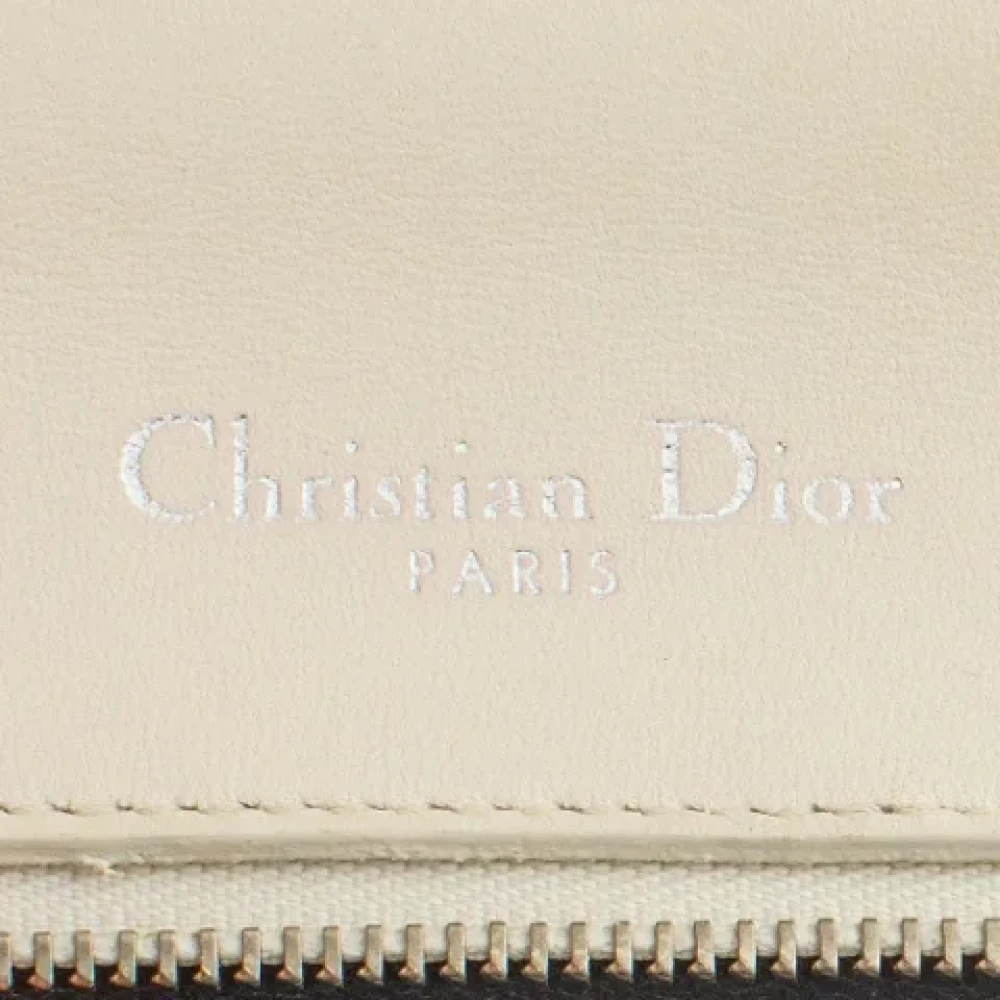 Dior Vintage Pre-owned Leather dior-bags White Dames
