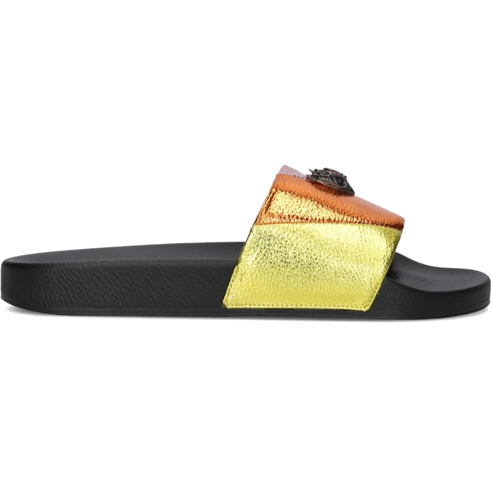 Kurt Geiger Women's Multicolor Meena Eagle Sliders - Sliders - 4 Uk - Shoes