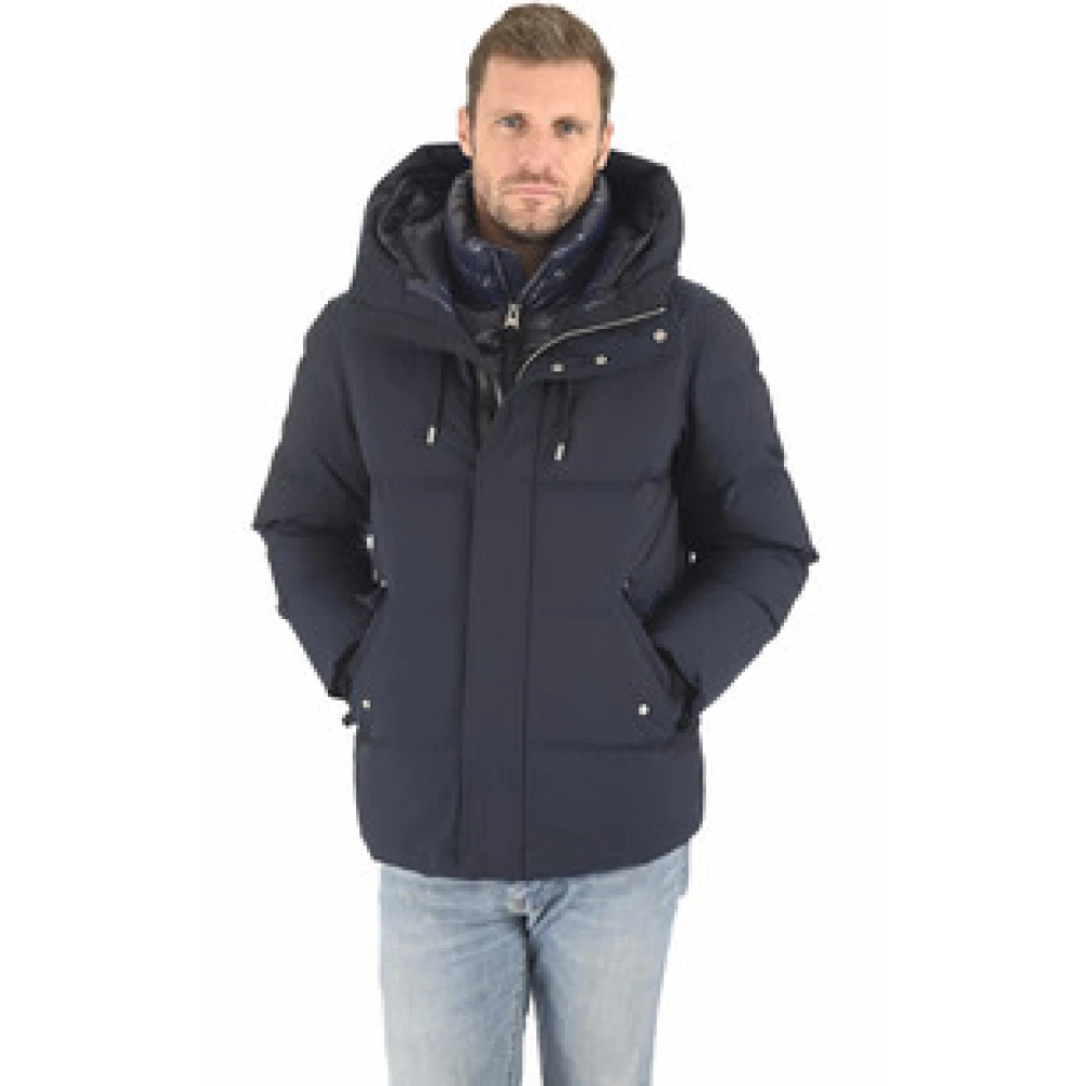 Mackage Graydon marine donsjack Blue Heren