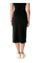 jupe-midi-chintz-drapee-avec-ovale-metallique