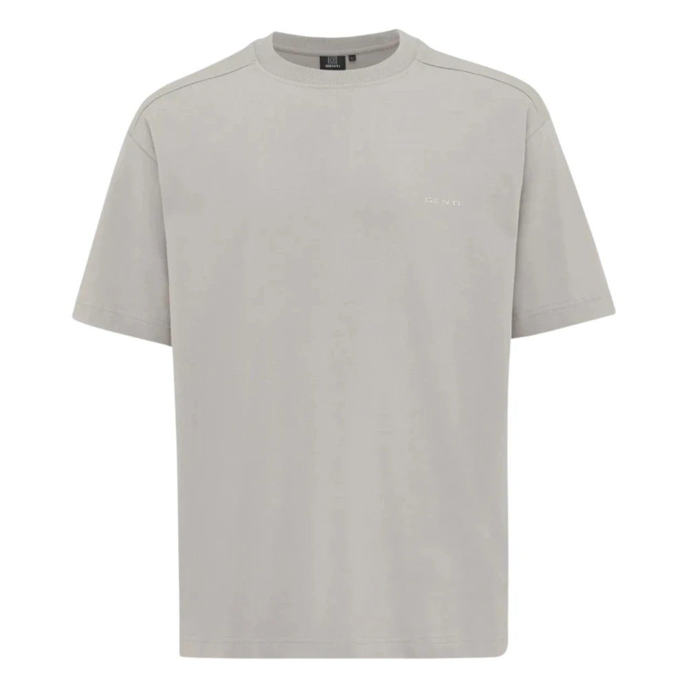 Genti - Tops > T-Shirts - Gray - Genti - Modalova