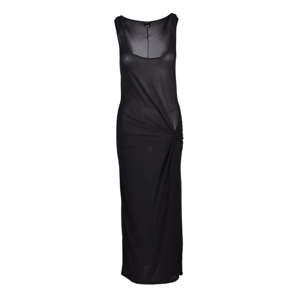 Pinko Damesjurk in Viscose Elastaan Black Dames