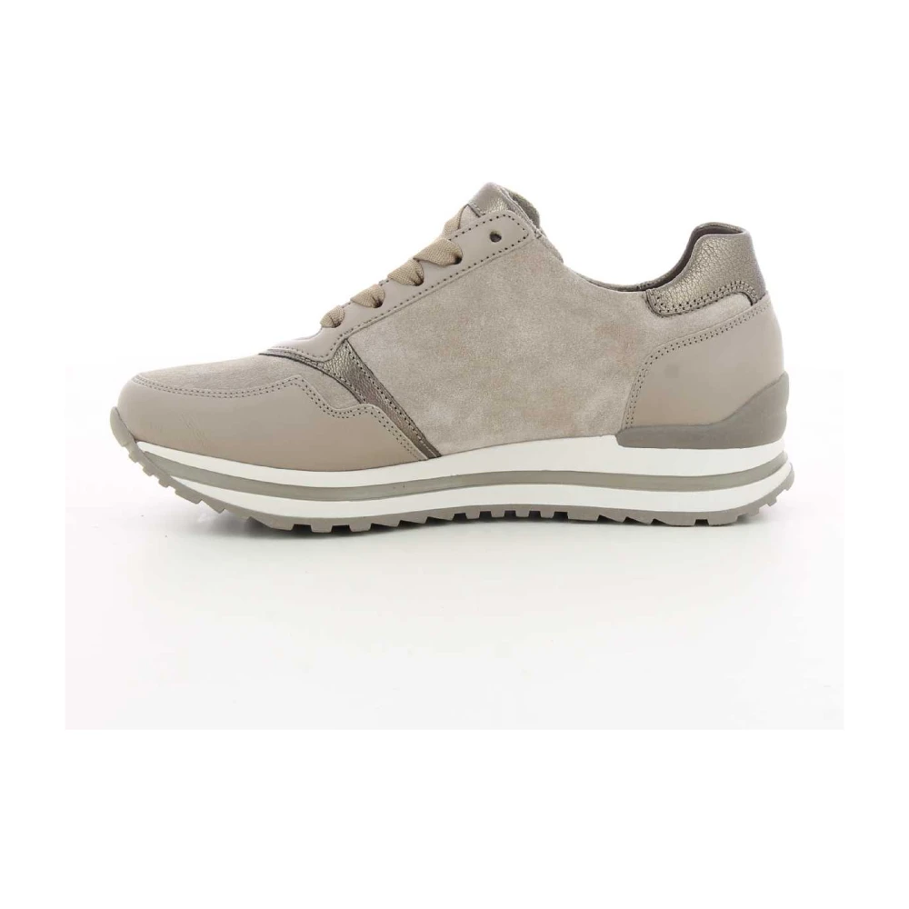 Gabor Damessneakers Taupe 36.528 W23 Beige Dames