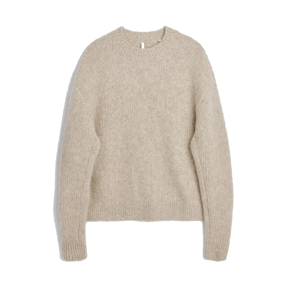 Sunflower Beige Yak Sweater Beige Heren