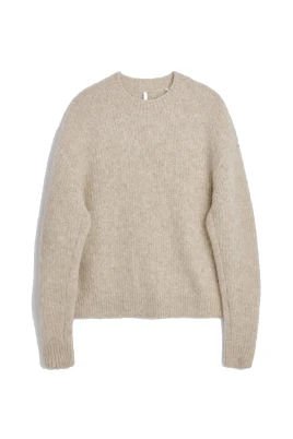 Beige Yak Sweater