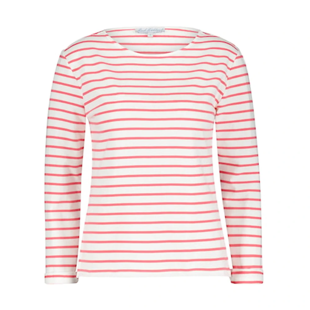 Red Button Gestreepte Terry Longsleeve Top Multicolor Dames