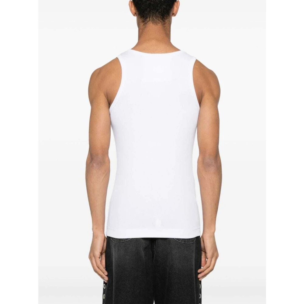Givenchy Extra Slim Fit Mouwloze Top White Heren