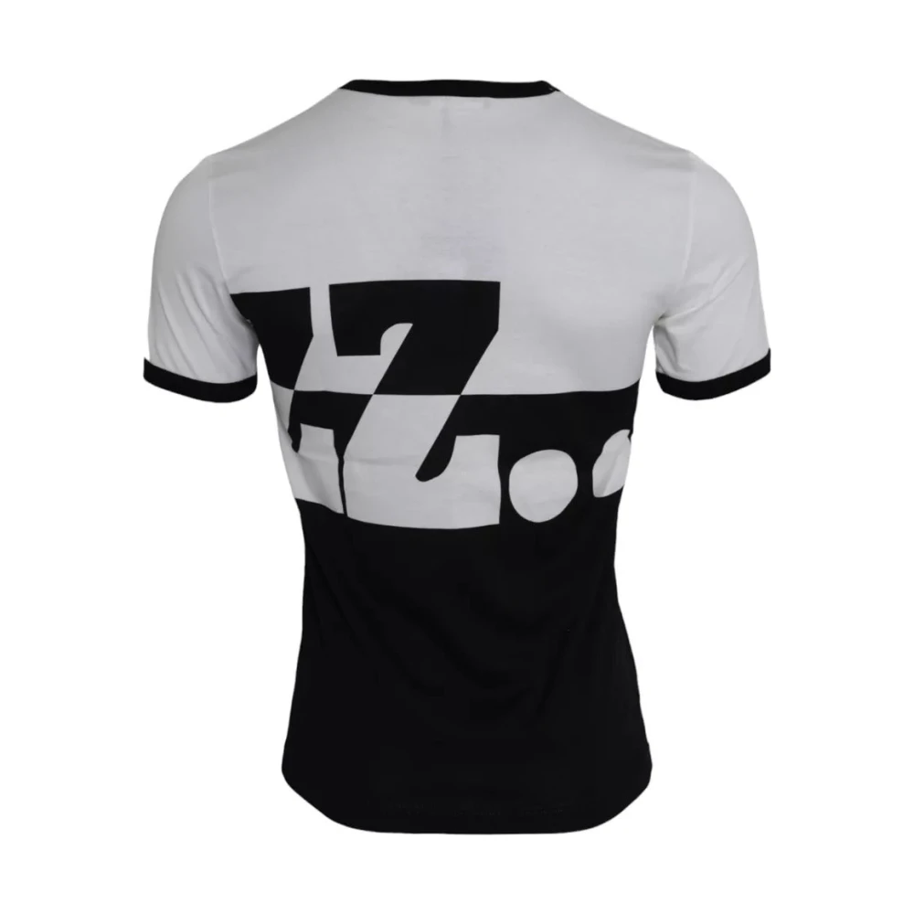 Dolce & Gabbana Jazz Print Katoenen T-shirt Multicolor Heren