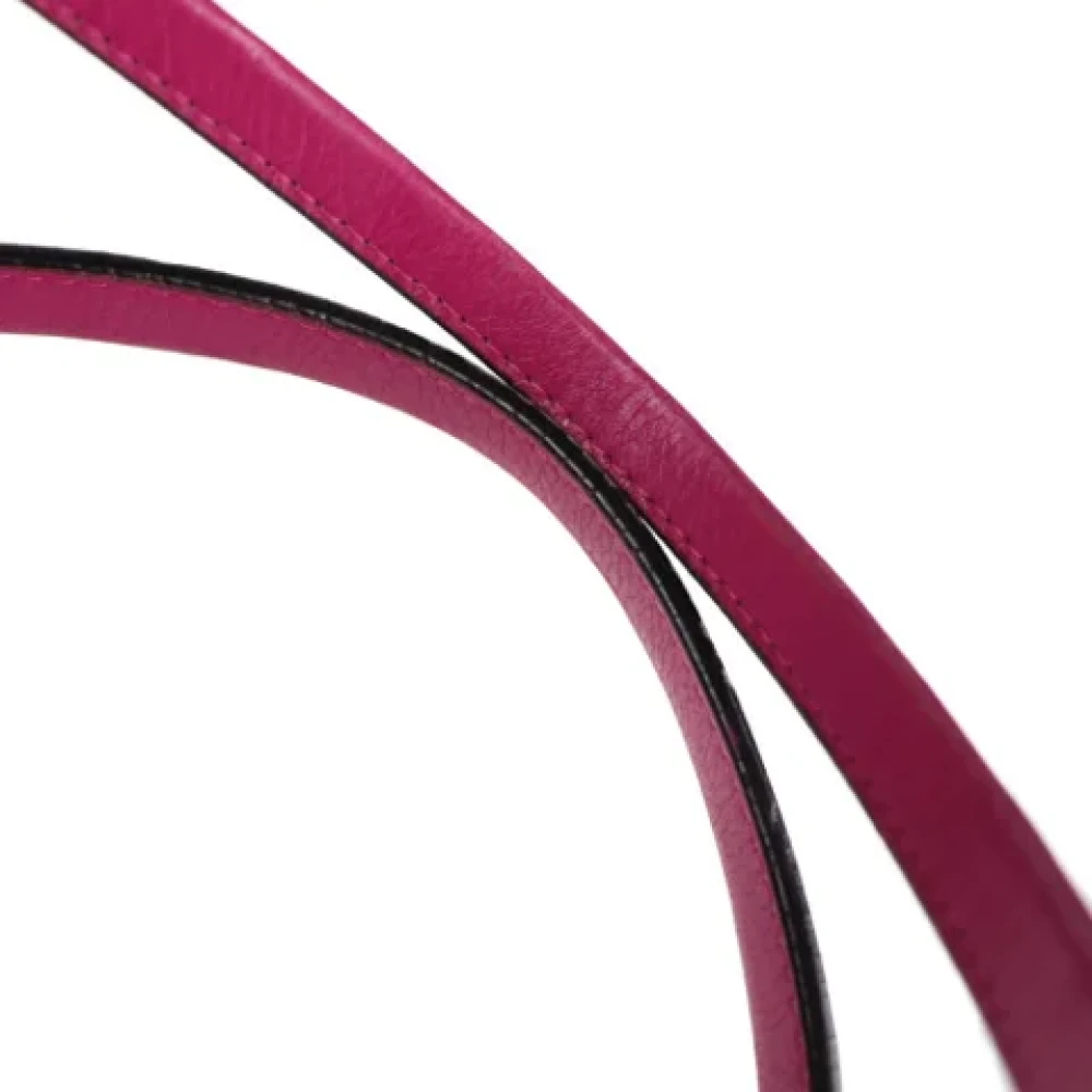 Loewe Pre-owned Leather handbags Pink Dames