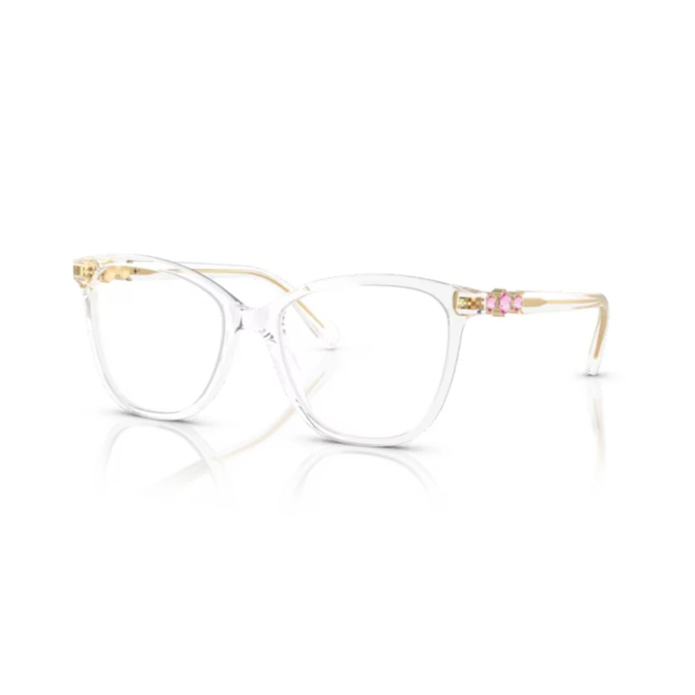 Swarovski Unisex Gray Glasses, 52 Mm, Sk2020 Optical Frame