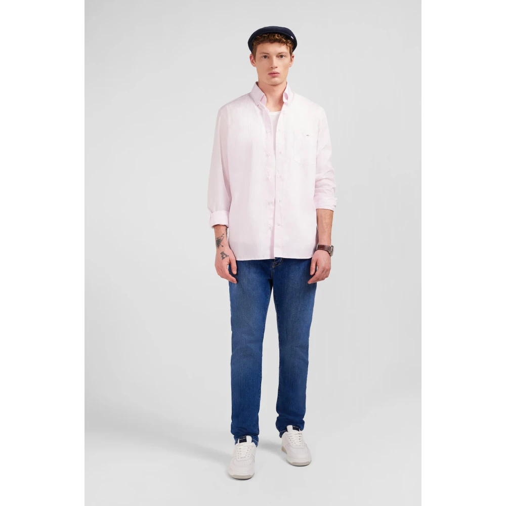 Eden Park Chemise Pink Heren