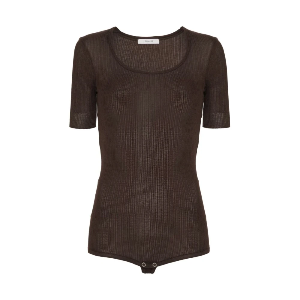 Lemaire T-Shirts Brown Dames