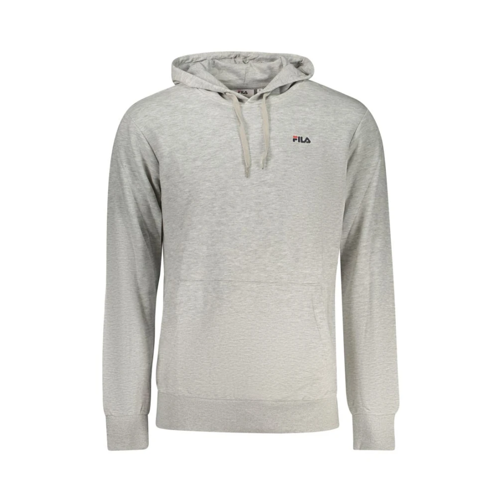 Fila Men's Gray Lumezzane Hooded Sweatshirt