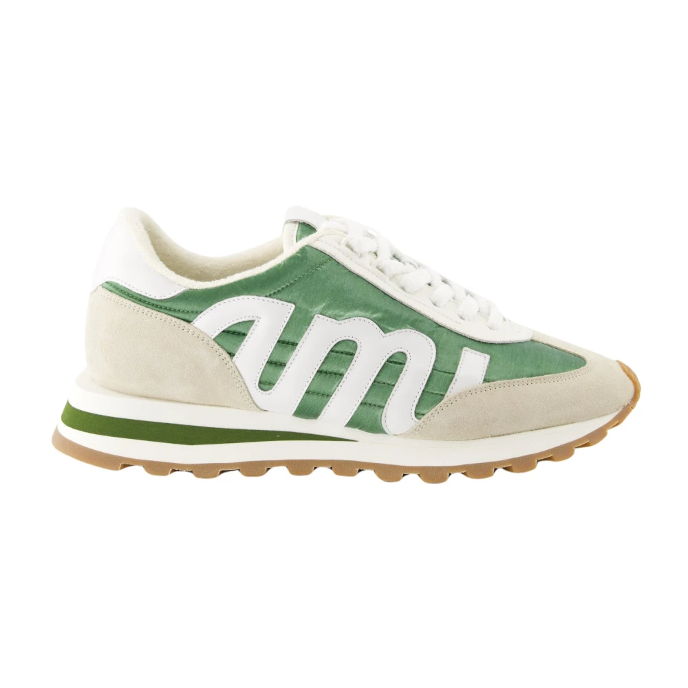 Ami Paris Rush Sneakers Green Heren