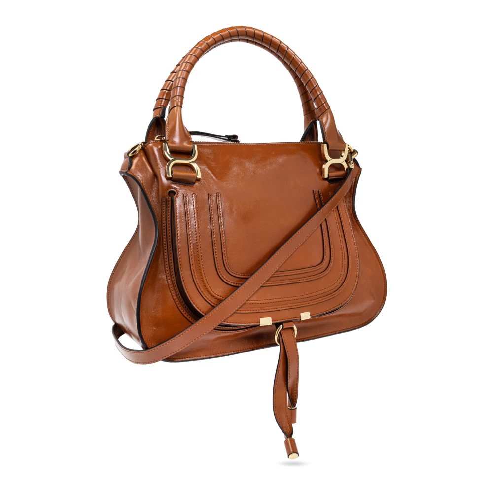 Chloé Marcie Medium Schoudertas Brown Dames
