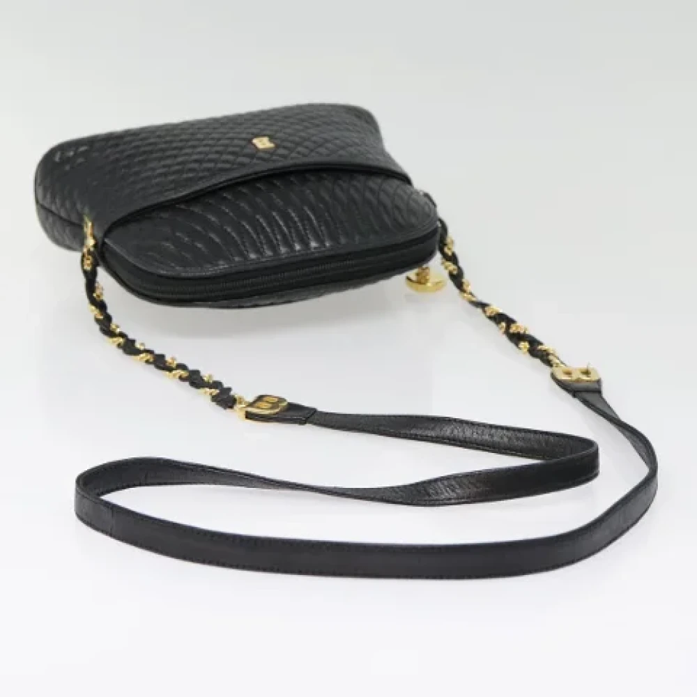 Bally Pre-owned Leather shoulder-bags Black Dames