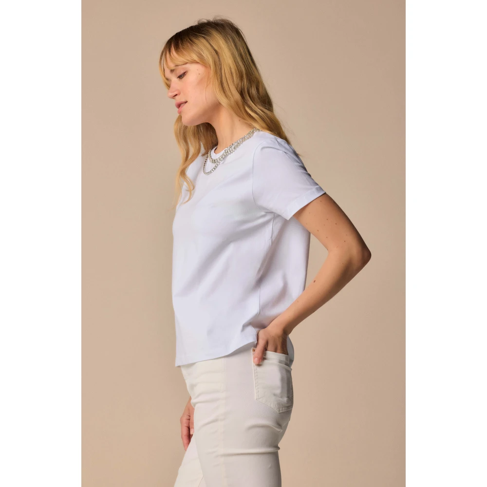 Kocca Stijlvolle T-shirts voor elke gelegenheid White Dames