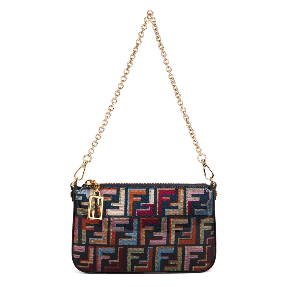 Fendi Women's Multicolor Shoulder Bags, One Size, Pouch Baguette