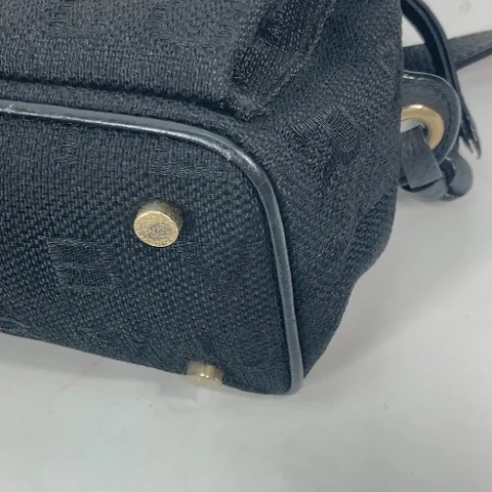 Bvlgari Vintage Pre-owned Leather handbags Black Dames