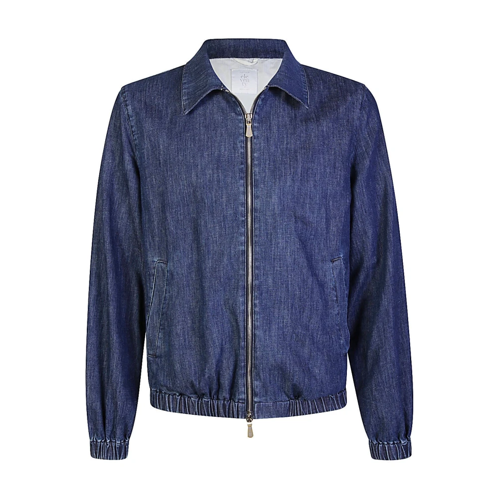 Jackets > Denim Jackets - - Eleventy - Modalova