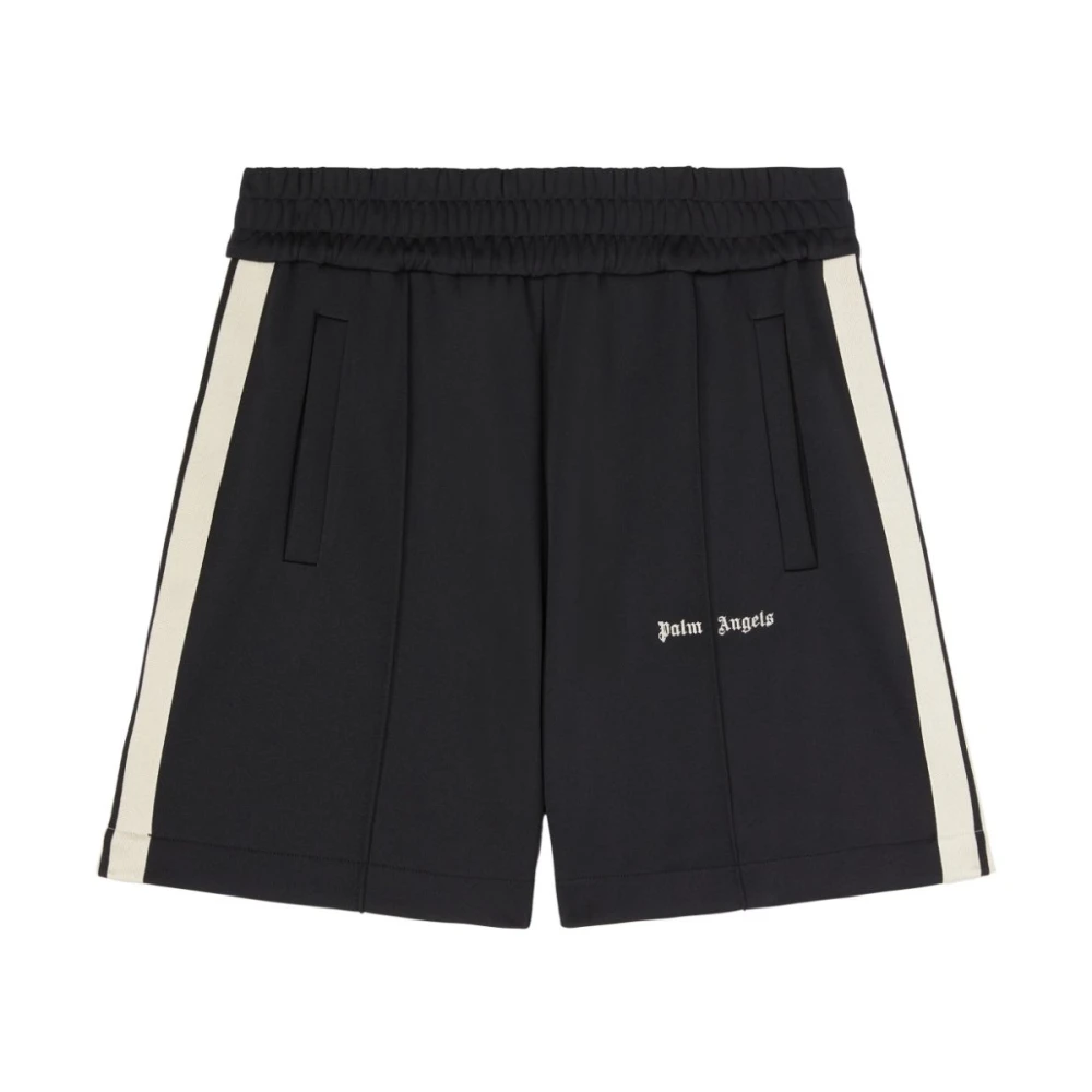 Palm Angels Klassieke Logo Track Shorts Black Heren