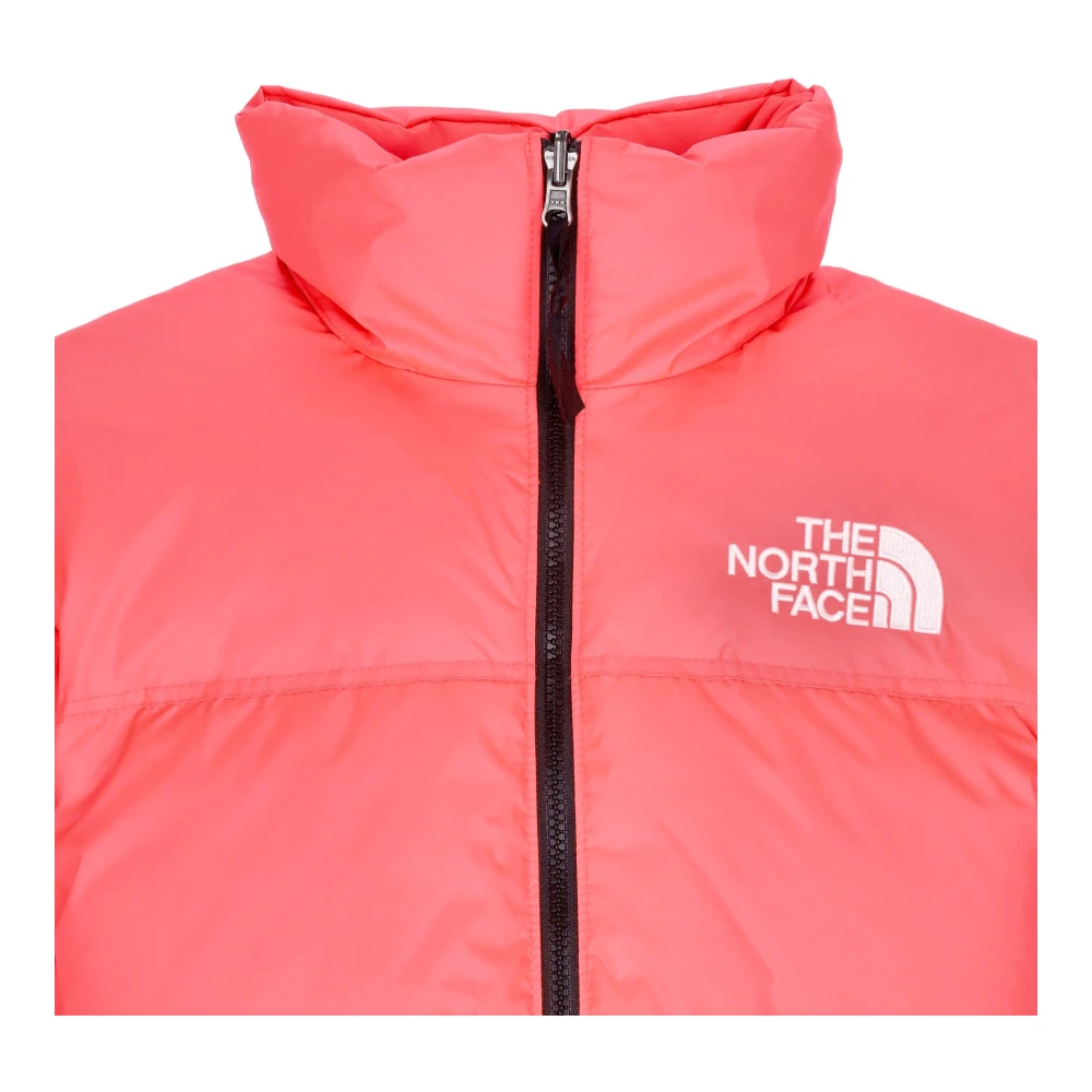 The North Face Retro Nuptse Donsjack Koraal Pink Heren