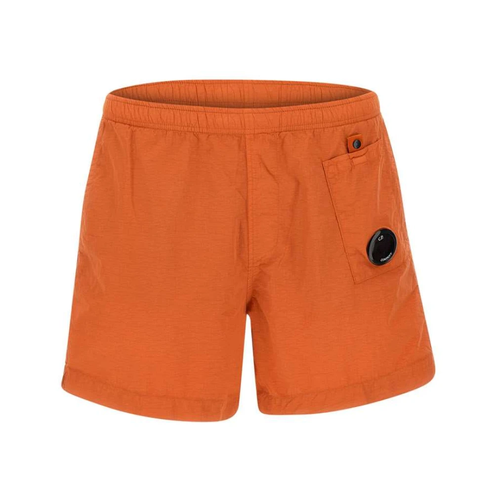 C.P. Company Oranje Zee Kleding Zwembroek voor Heren Orange Heren