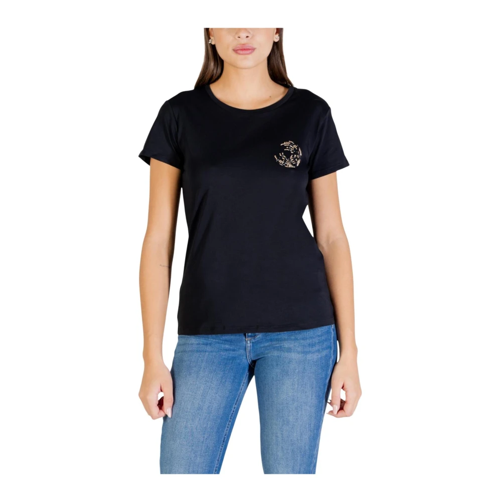 Liu Jo Mujer Negro Camisetas, Talla: Xl