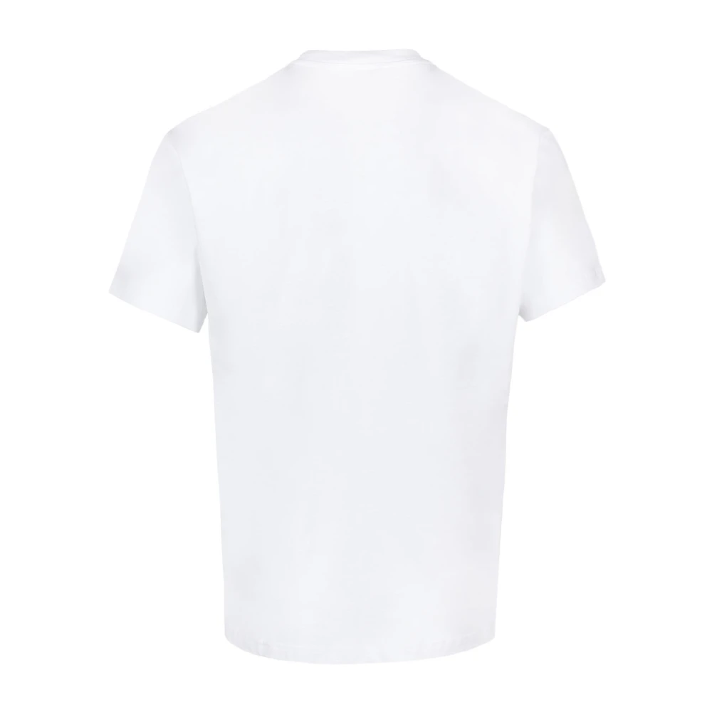 JW Anderson Gnome-print Katoenen T-shirt White Heren