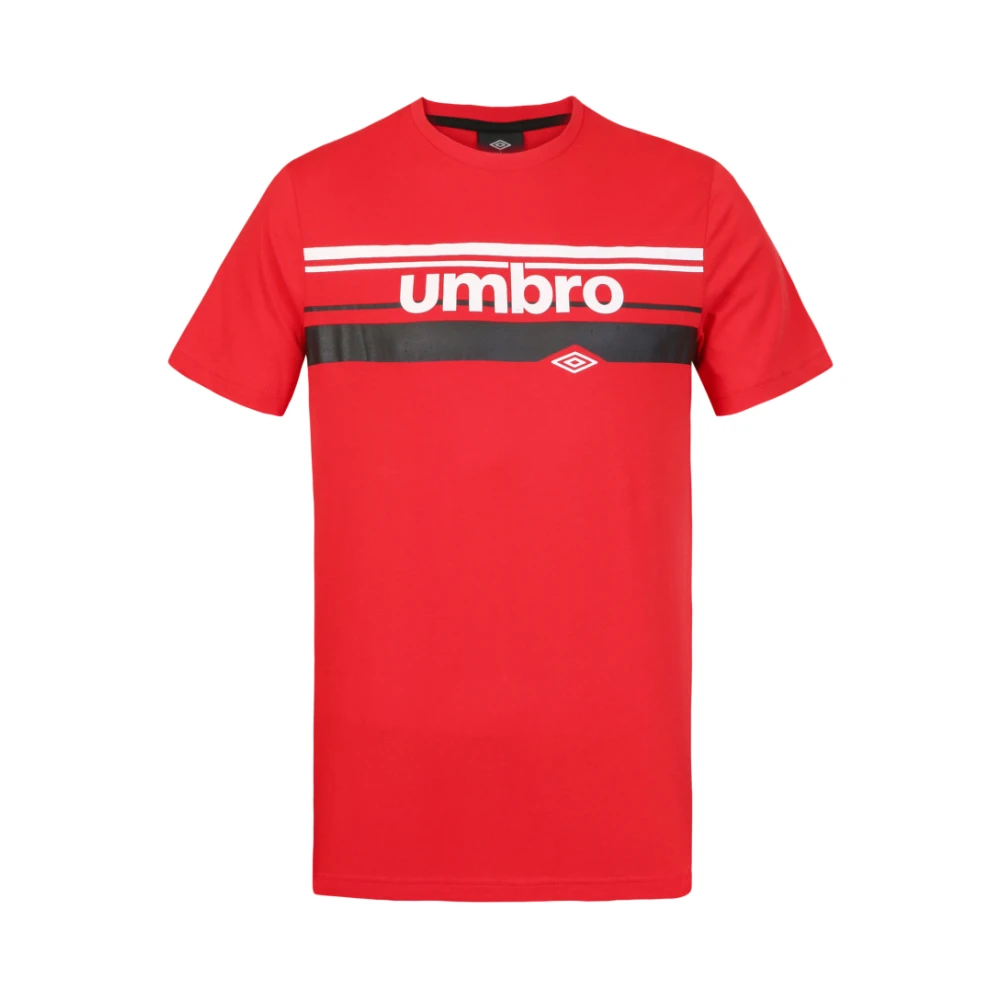 Umbro Spl Net Gr Tee Comfortabel T-shirt Red Heren