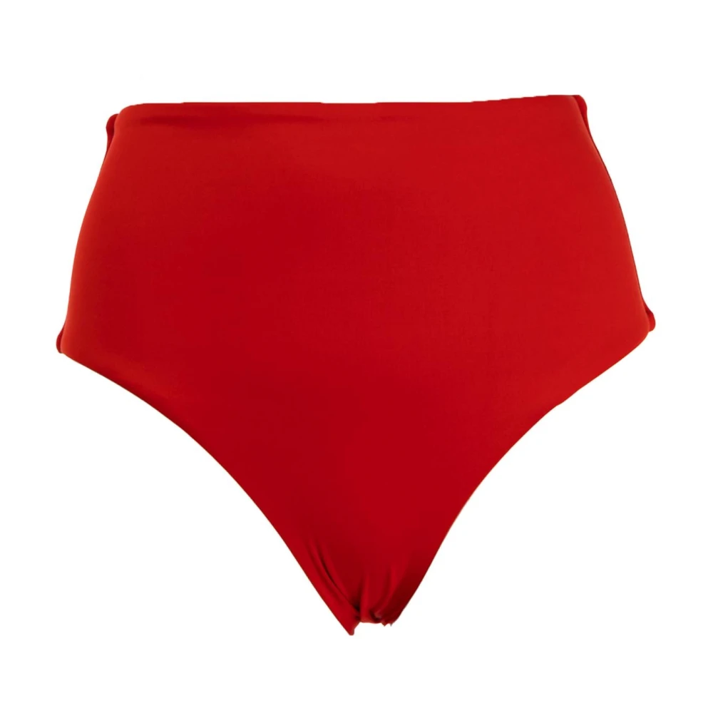 Trussardi Hoog getailleerde rode bikinibroekjes Red Dames