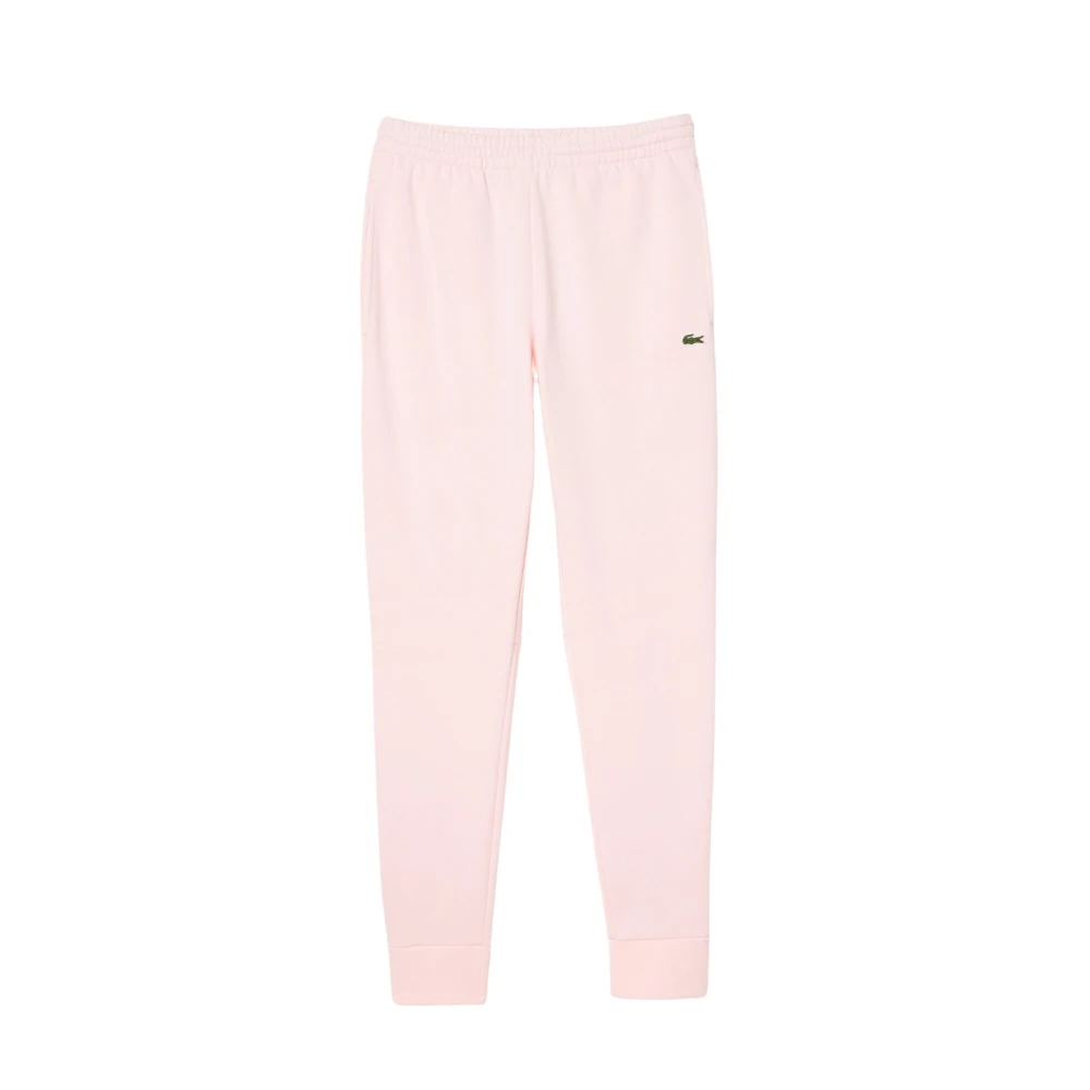 Lacoste Roze Joggingbroek met Geborduurd Logo Pink Heren