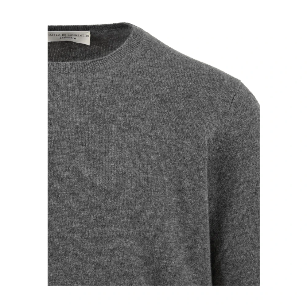 Filippo De Laurentiis Unisex Trui Model Gc1Ml Ca12R 930 Gray Heren