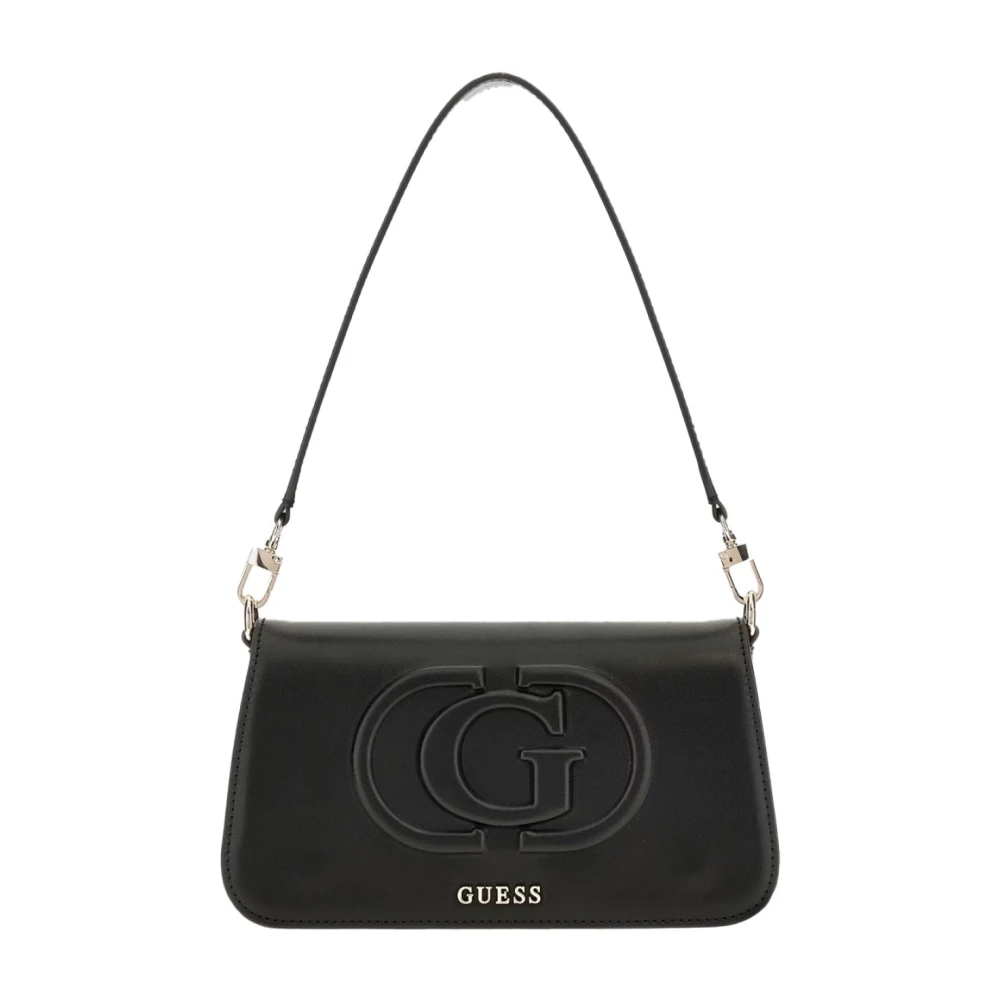 Guess Eco Mietta Schoudertas Zwart Black Dames