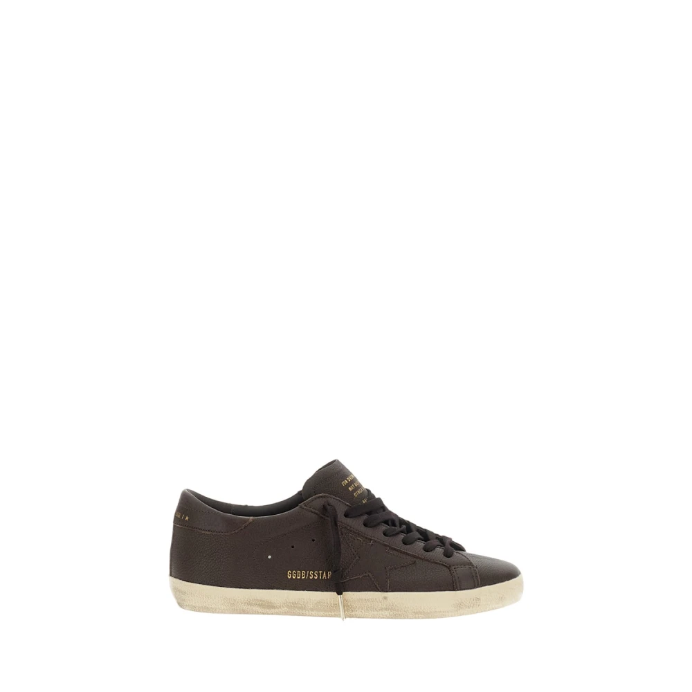 Golden Goose Uomo Marrone - Sneakers Super-Star - Shoes - 42 Eu
