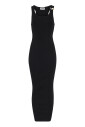 robe-longue-en-coton-noir-avec-piercing
